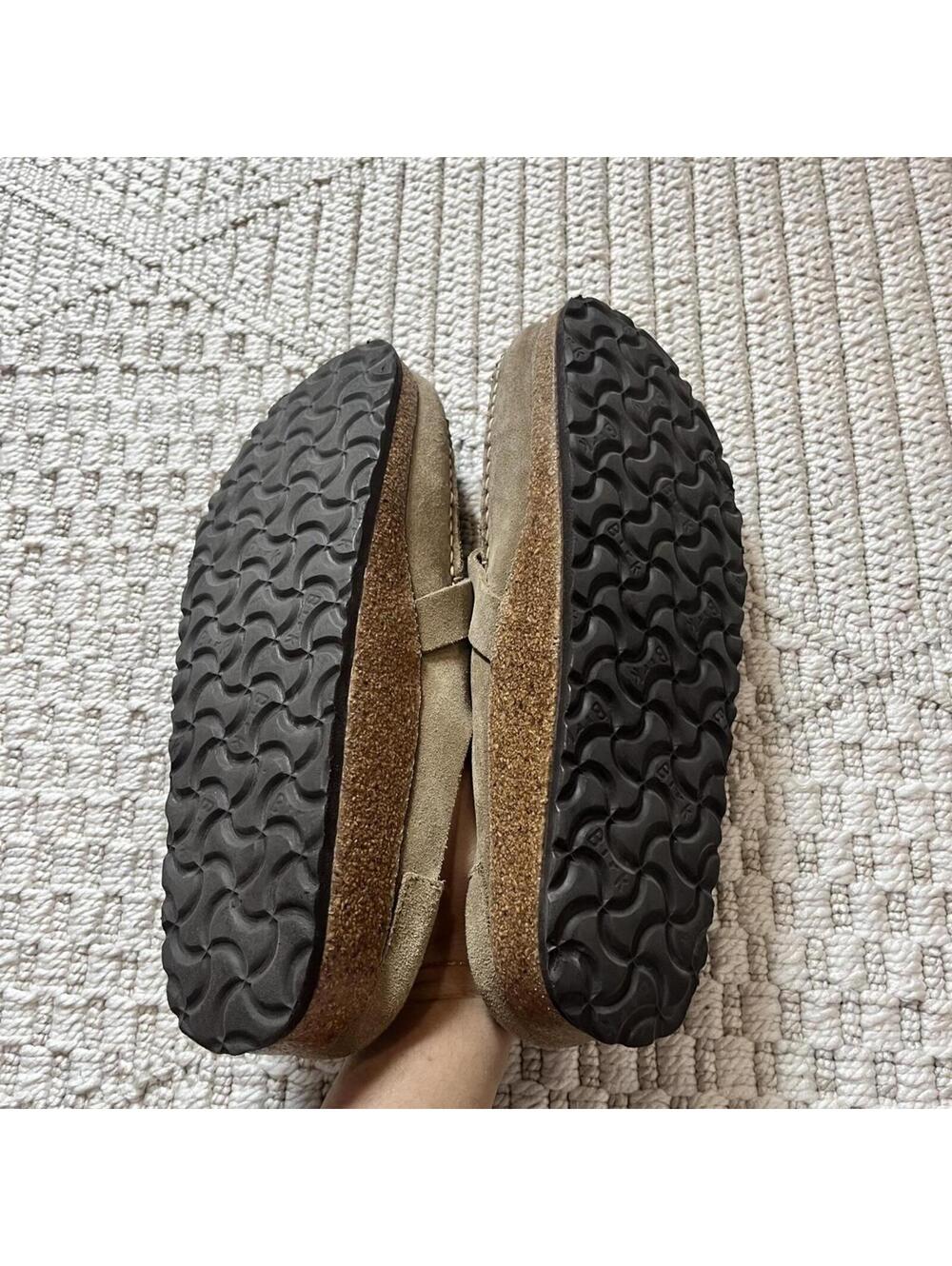 Birkenstock Buckley Suede Clogs - Picture 6 of 7